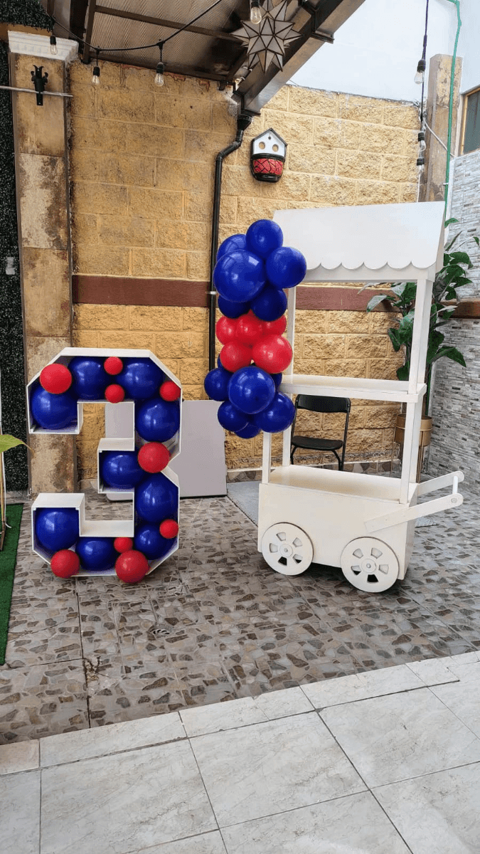 Carreta Decorativa para Regalos y Dulces